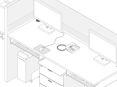 Isometric infographic