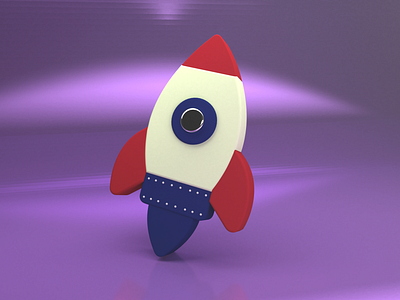 3D Spaceship icon | UI/UX