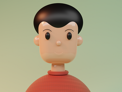 3D Toy Face By Mitul Gajjar | Creative 3D #3dtoyface #3Dicon #3d