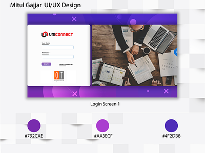 UI/UX Design for my current working company icon login design logo ui ui ux ui design ux
