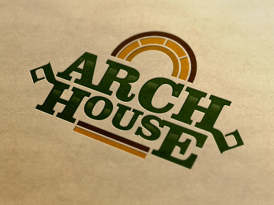 ARCH House brand brandidentity branding identity identitydesign logo logoinspirations logotype type typography