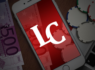LoginCasino design identity logotype