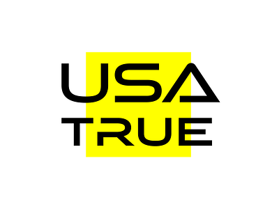 USAtrue brand branding identity logo logotype type typography