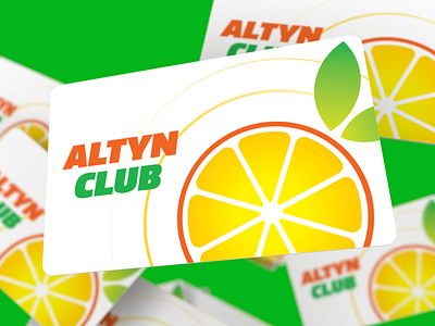 Altyn Food branding design flat identity logo