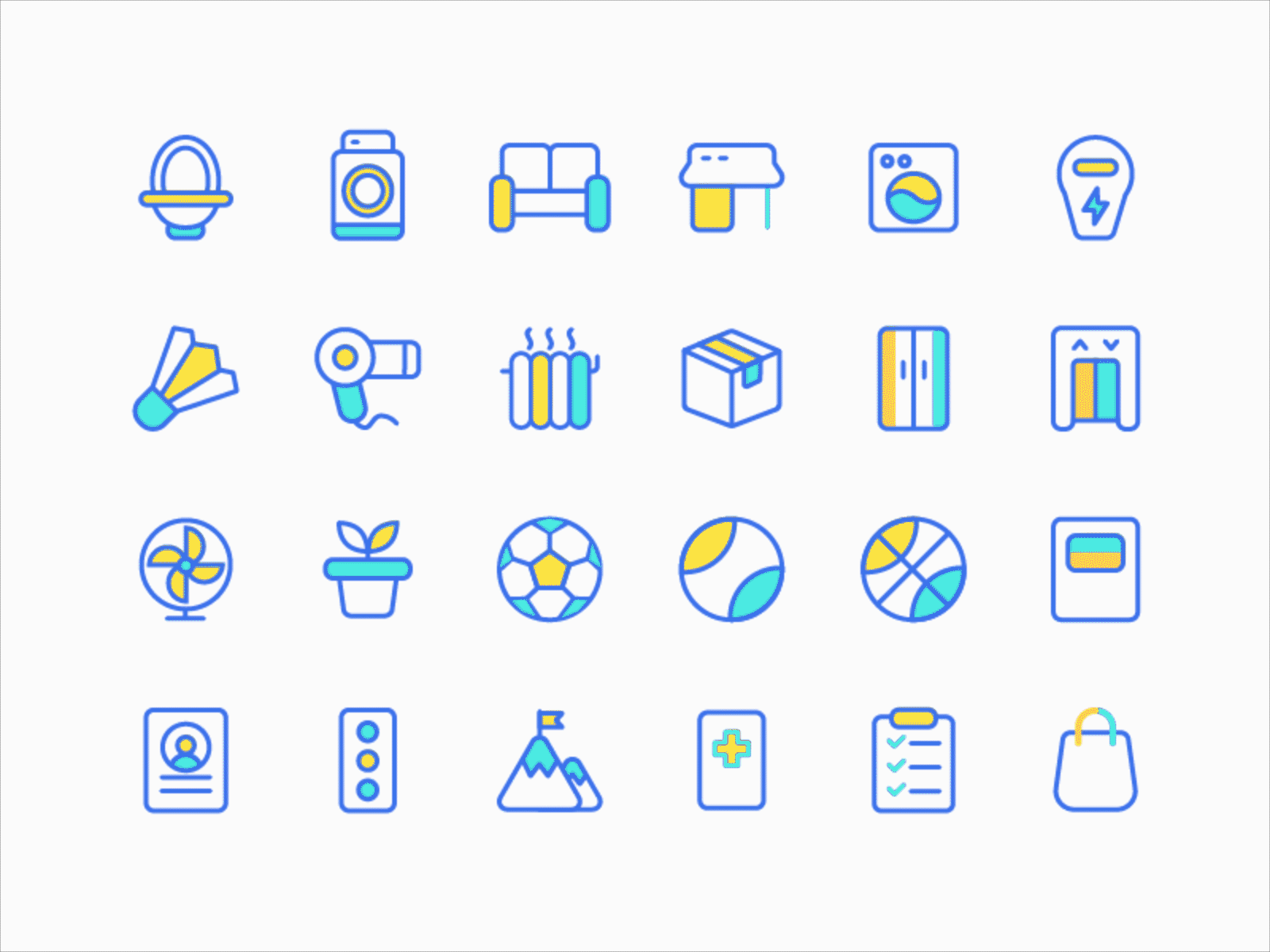 Boyu App icon animation design function icon gif icon icon design icons illustration motion stroke outline style transition ui ux