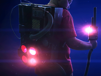 The Ghostbuster after effects ghostbusters proton pack red giant stuff video copilot stuff visual effects
