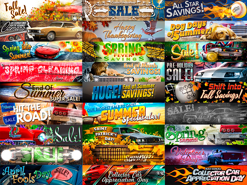 2017 Wall 'o' Graphics header graphic sale graphics photo manipulation eblast