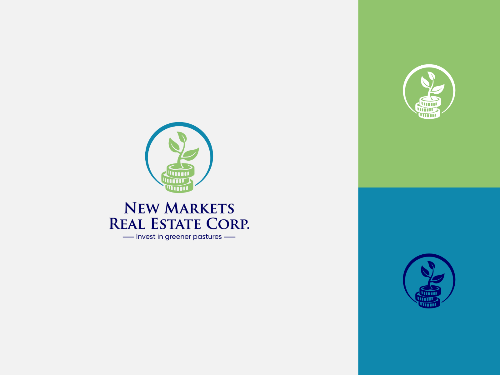 Real Estate Logo by Chandan B. Jal on Dribbble