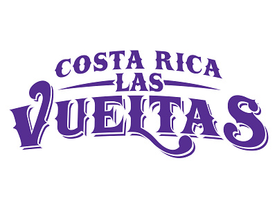 Costa Rica Las Vueltas design joffreys type design typography wordmark