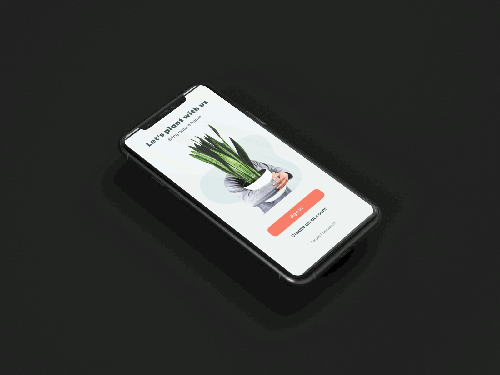 UI Animation Plant App