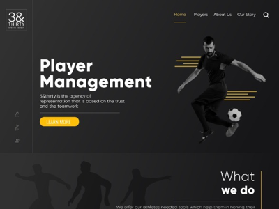 Soccer Agency UI