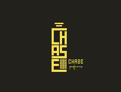 Chase design illustration logo typography