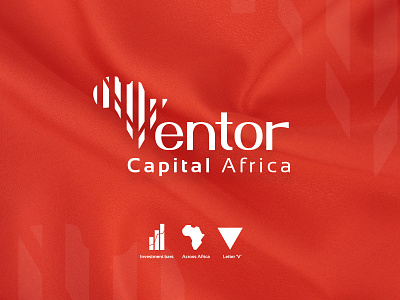 Ventor Capital Logo app branding design illustration logo minimal typography ui ux vector