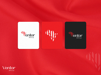 Ventor app branding design illustration logo minimal typography ui ux vector