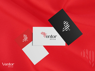 Ventor Africa app branding design illustration logo minimal typography ui ux vector