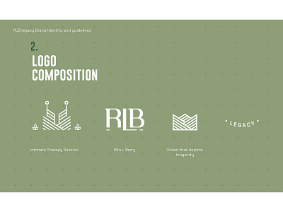 RLB Logo Composition branding design graphic design illustration logo minimal typography vector