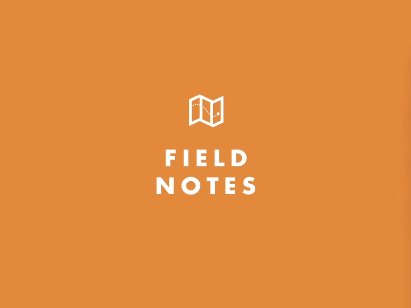 Field Notes app GIF