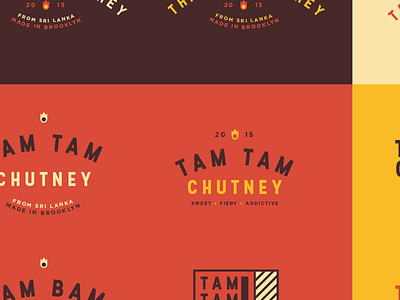 Bam Bam Buttney II branding chutney food goods iconography illustration lockups logo packaging sri lanka typography ui