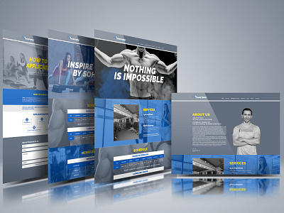 Inspire Fitness Website Design