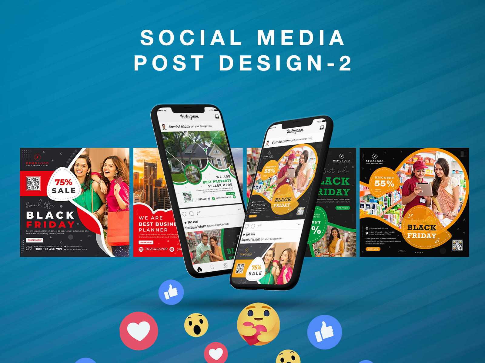 SOCIAL MEDIA BANNER DESIGN by Samiul Islam on Dribbble