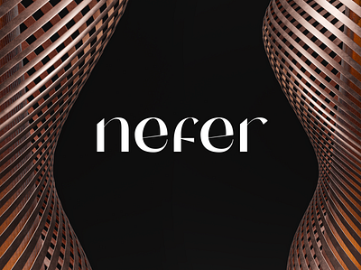 nefer brand design branding design iconography logodesign logotype nefer perfume wordmark