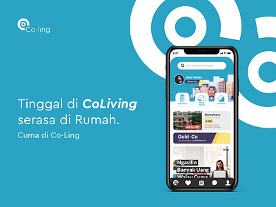 Co-ling (Coliving Brand UI)