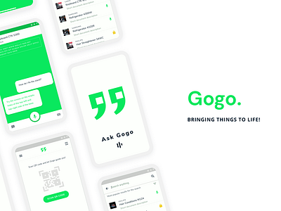 Gogo. Bringing things to life! casestudy figma hackathon ui userexperience userinterface ux