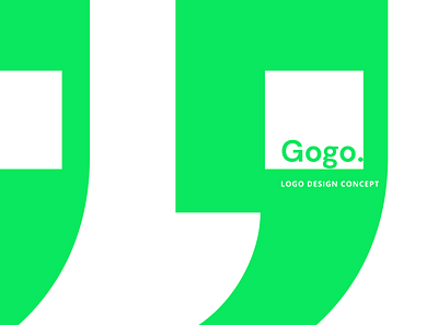 Gogo | Logo Design Concept adobe illustrator branding flat logo minimalism