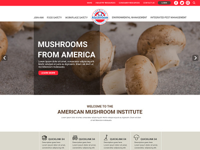 American Mushroom Insitute Mockup 2