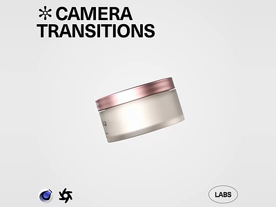 HM LABS 001: Camera Transitions animation c4d cinema4d freebie motiondesign octane octanerender