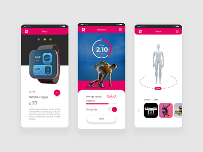 Nadi UI Kit 375x812 adobe photoshop adobe xd app clean colorful creative design interface ios iphone 8 iphone x psd ui ui design ui kit user inteface ux ux design xd