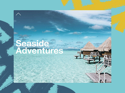 Day 38: Seaside Adventures branding clean daily design design graphic design graphicdesign illustration interface landing page landingpage minimal minimalistic uidesign uiux ux web design webdesign website