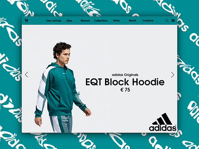 Day 45: Adidas Website Concept