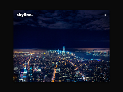 Day 54: Skyline Website