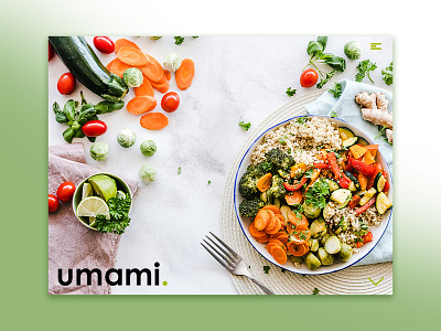 Day 62: Umami Restaurant Website Landing Page app branding clean daily design design graphic design graphicdesign illustration interface landing page landingpage minimal minimalistic ui uidesign uiux ux web design webdesign website