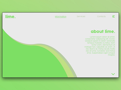 Day 73: Lime Website branding clean daily design design graphic design graphicdesign illustration interface landing page landingpage minimal minimalistic simple ui uidesign uiux ux web design webdesign website