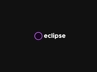 Day 75: Eclipse Logo branding clean design graphicdesign illustration logo logo concept logo design minimal typography vector