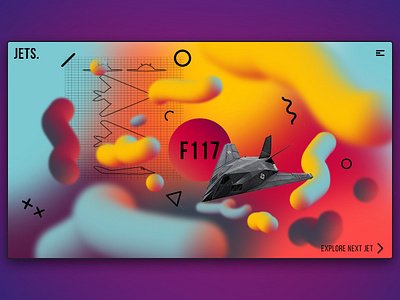 Day 81: F117 Jet Website