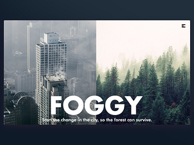 Day 86: Foggy. branding clean daily design design graphic design graphicdesign illustration interface minimal minimalistic ui uidesign uiux ux web design