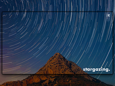 Day 121: Stargazing clean design graphic design graphicdesign illustration interface landingpage minimal uidesign web design