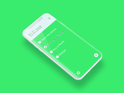 Day 156: To-Do List App clean design graphicdesign illustration interface minimal mobile app mobile ui to do app to do list ui uidesign