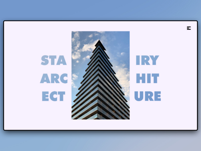 Day 159: Stairy Architecture. web design uidesign minimal interface illustration graphicdesign design clean
