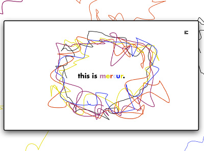 Day 245: Mercur Website. branding clean daily design design graphic design illustration landing page minimal minimalistic web design