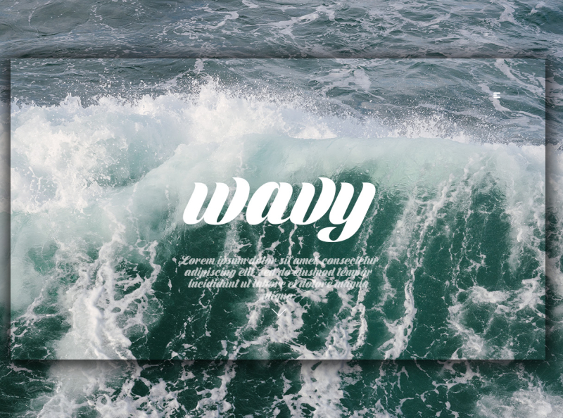 Day 317: Wavy. by Ron on Dribbble