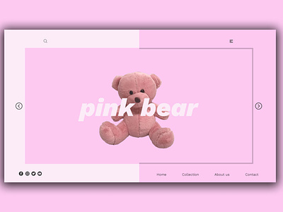Day 346: Pink Bear Website.