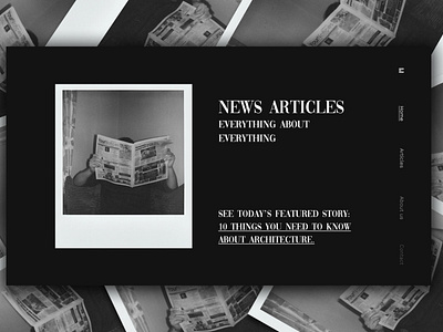 Day 350: News Articles Website.