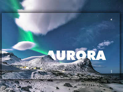 Day 353: Aurora Site. clean design graphic design graphicdesign illustration interface landing page landingpage minimal uidesign web design