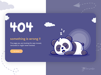 404 Error Page Design