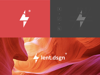 lent.dsgn New Logo brand branding clean design logo minimal product design type typography vector