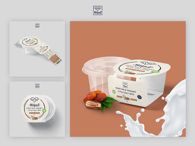Hijaz Goat Milk Yogurt - Packaging Design / Dates